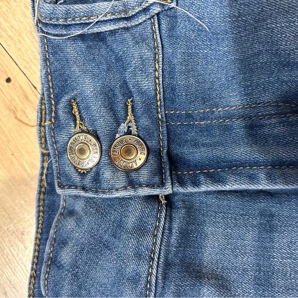 Almost Famous Blue Skinny Jeans with Star Embellishments - Picture 5 of 5